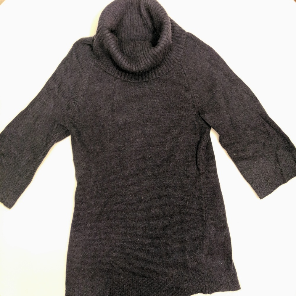 Marissa Christina - Navy Sweater w/Angora & Wool